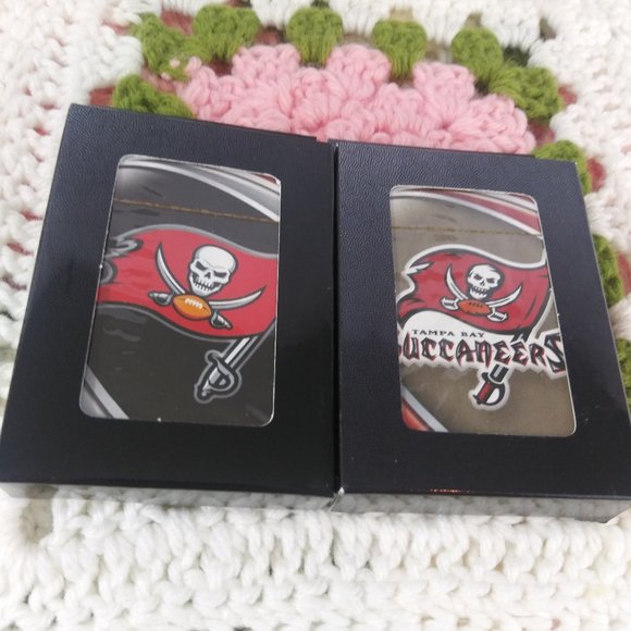 Two New Tampa Bay Buccaneers Decks of Playing Cards - Picture 1 of 4